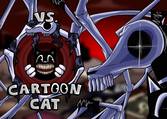 FNF Vs Cartoon Cat 1 5 Full Week Game Play Online For Free